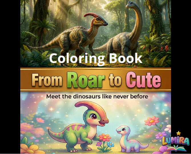 Kawaii Dinosaurs