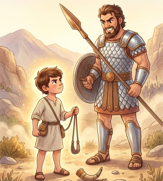 David and Goliath Bible